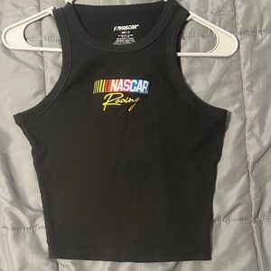 Nascar Kids Black Tank Top with Colorful Logo